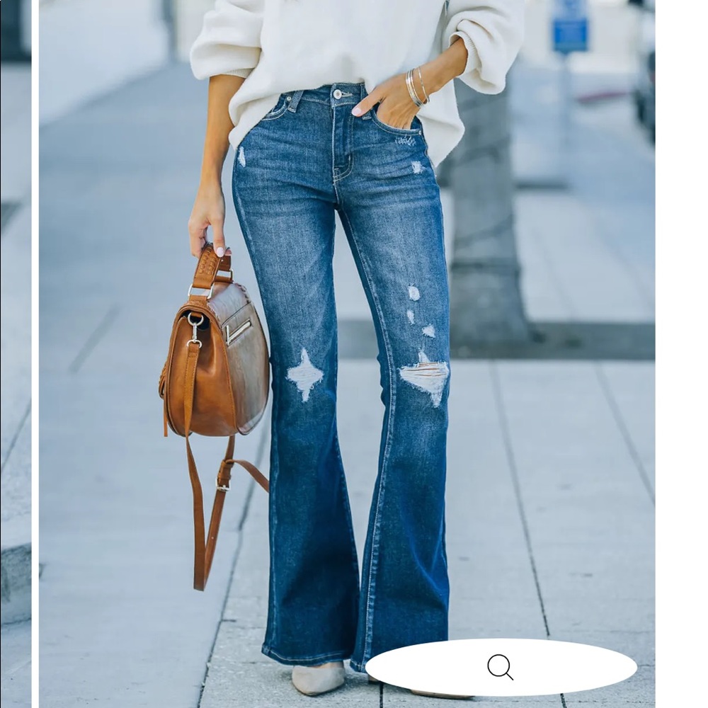 NWT Vici Hendrix High-ride Bell bottoms